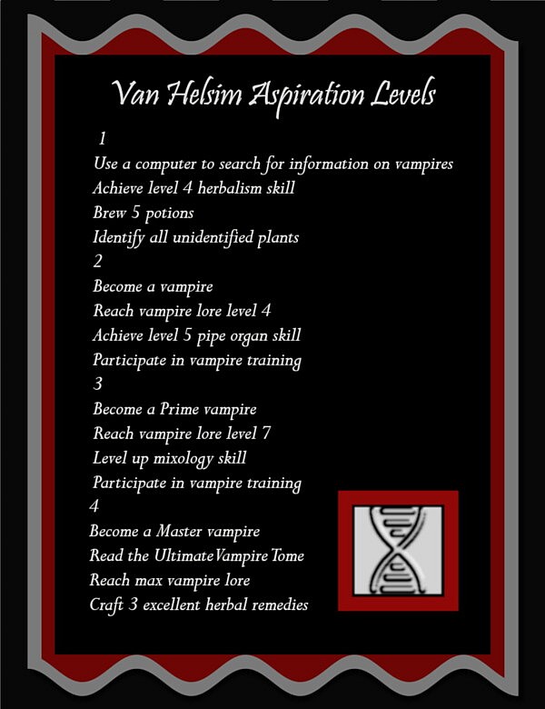 Van Helsim Aspiration by Simmiller from Mod The Sims