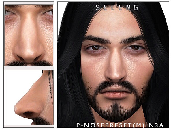 P Male Nosepreset N3A  by Seleng from TSR