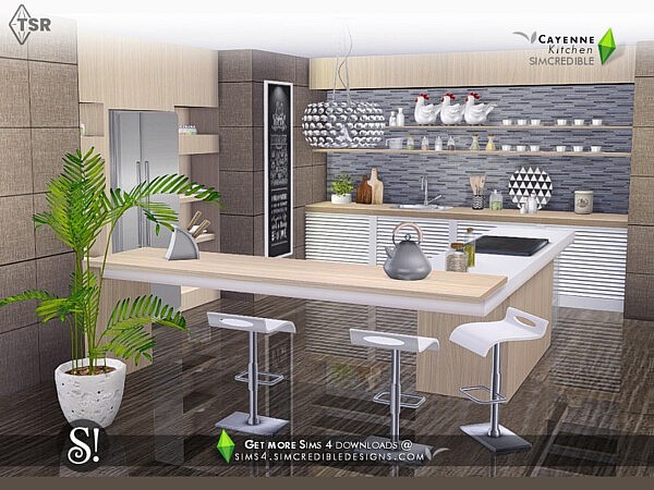 Cayenne Kitchen by SIMcredible! from TSR