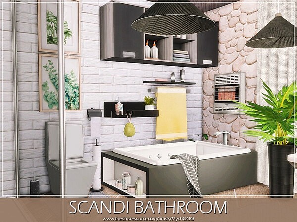 Scandi Bathroom by MychQQQ from TSR