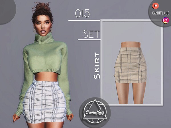 SET 015   Skirt by Camuflaje from TSR