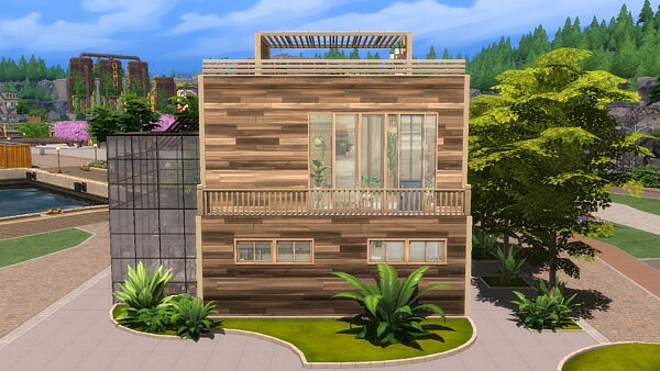 Plant Lover House by plumbobkingdom from Mod The Sims