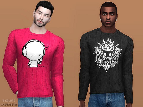 Cory   Graphic Sweater by CherryBerrySim from TSR