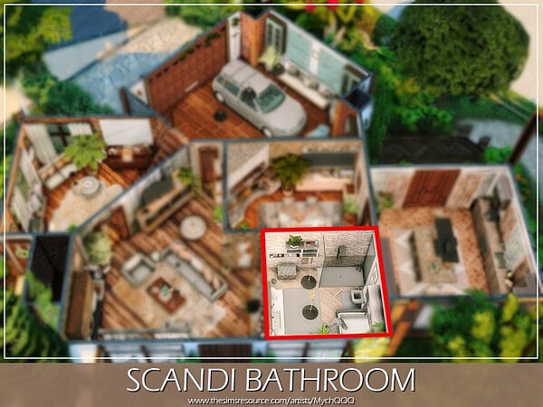 Scandi Bathroom by MychQQQ from TSR