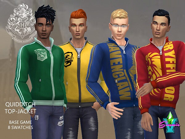 Hogwarts Quidditch Top by SimmieV from TSR