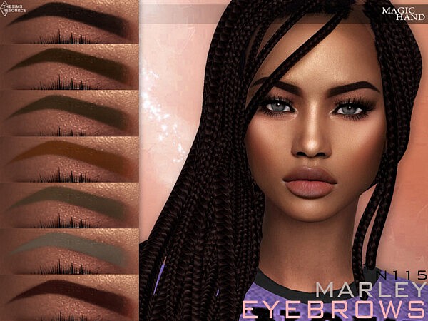 Marley Eyebrows N115 by MagicHand from TSR