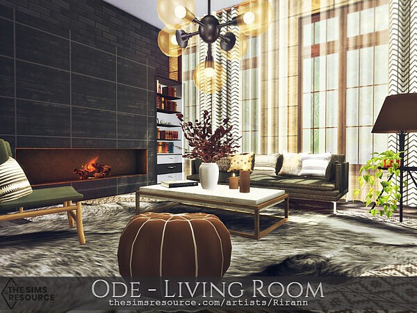 Ode   Living Room by Rirann from TSR