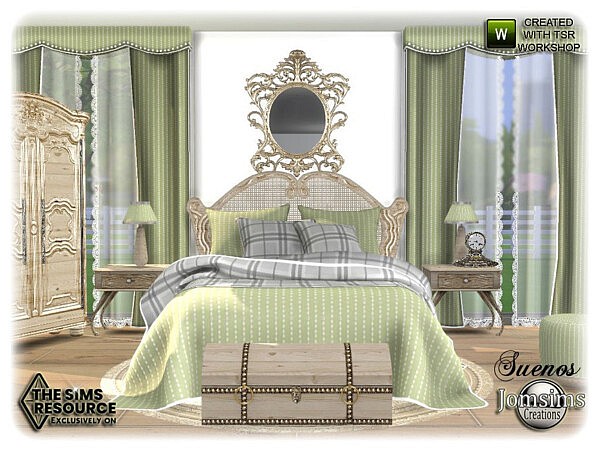 Suenos bedroom by jomsims from TSR