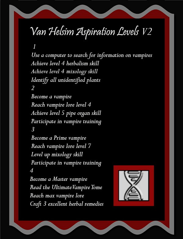 Van Helsim Aspiration by Simmiller from Mod The Sims