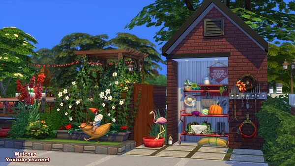 Family blooming house from Sims 3 by Mulena