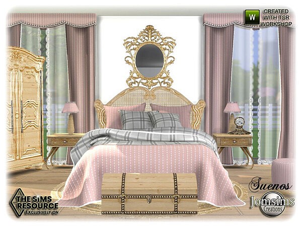 Suenos bedroom by jomsims from TSR
