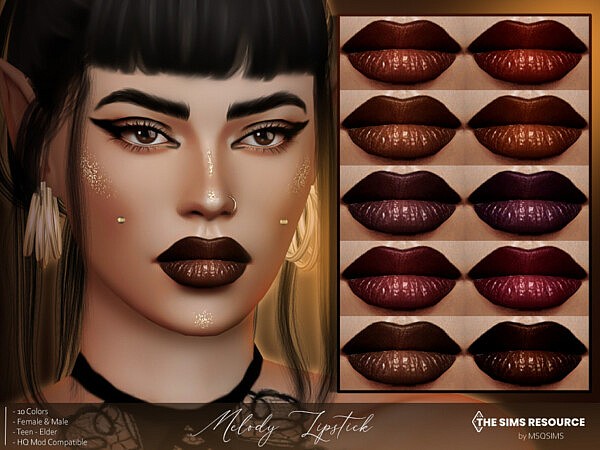 Melody Lipstick by MSQSIMS from TSR