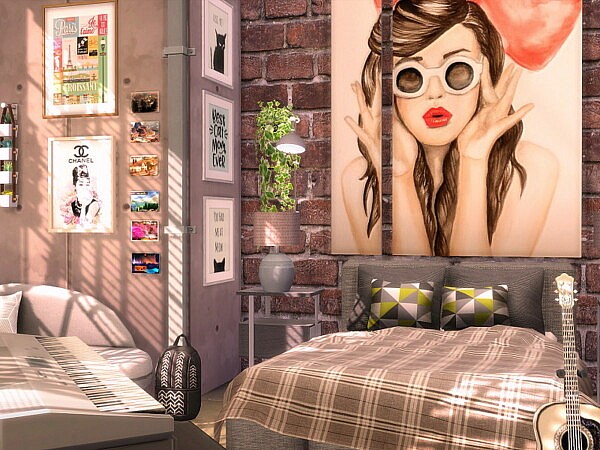 Bedroom   City Girl by Flubs79 from TSR