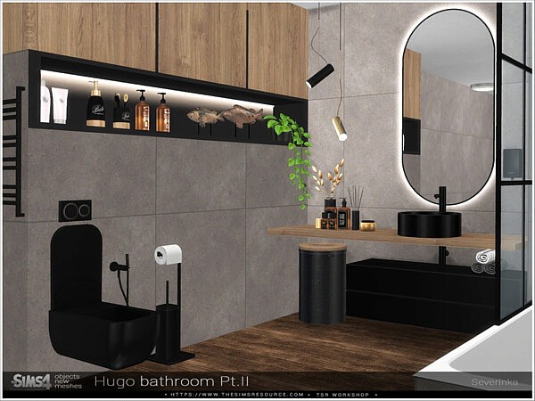 Hugo bathroom Pt.II decor by Severinka  from TSR