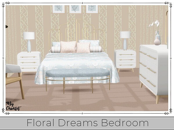 Floral Dreams Bedroom by Chicklet from TSR
