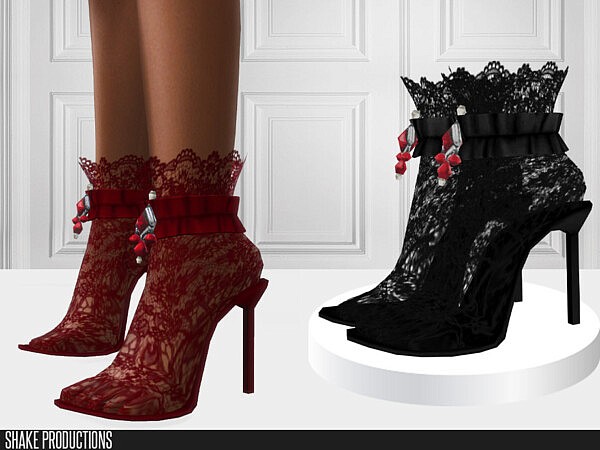 Modern Victorian Gothic Shoes 4 by ShakeProductions from TSR