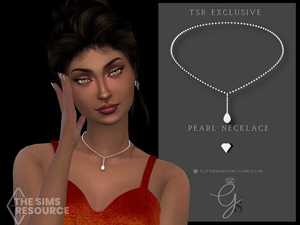 Pearl Necklace by Glitterberryfly from TSR