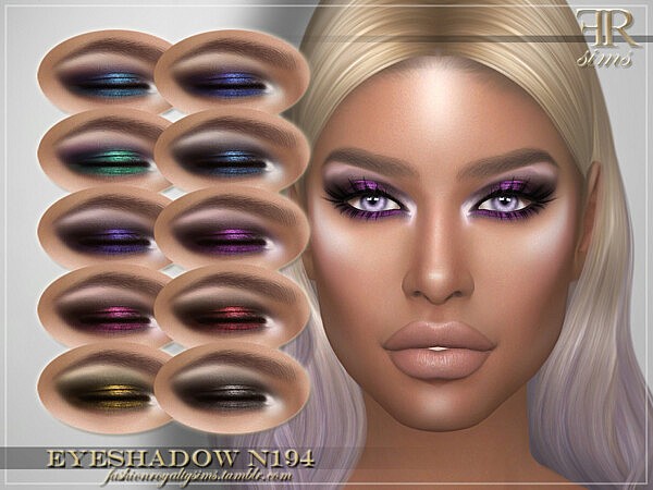 Eyeshadow N194 by FashionRoyaltySims from TSR
