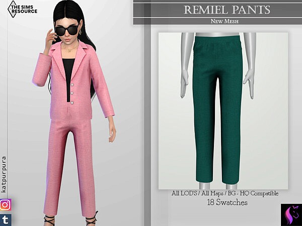 Remiel Pants by KaTPurpura from TSR