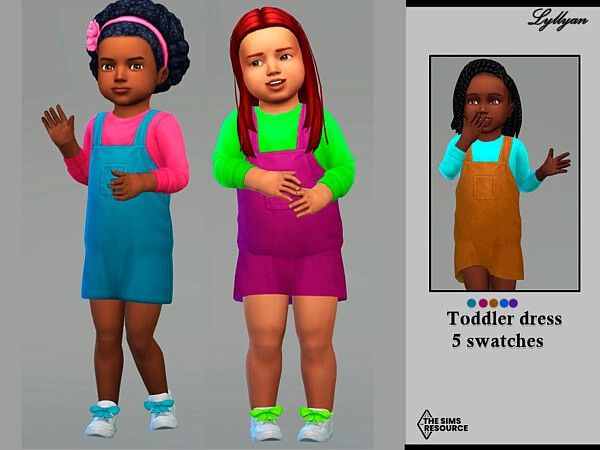 Toddler dress Camila by LYLLYAN from TSR