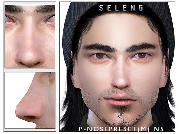 P Male Nosepreset N5 by Seleng from TSR