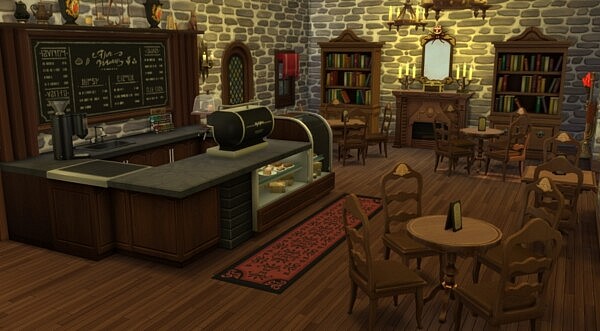 Cafe des Trois Chapeaux from Sims Artists