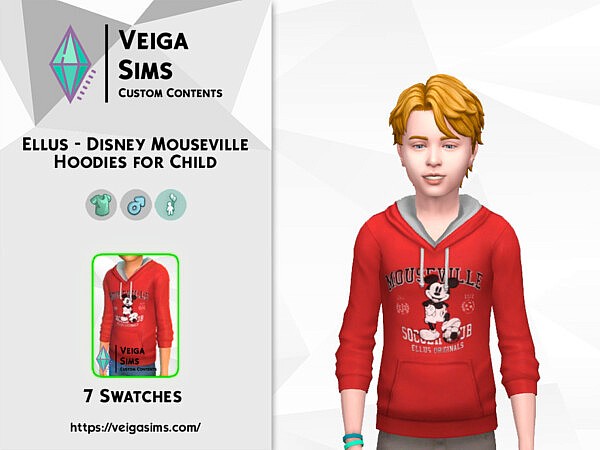 Ellus   Disney Mouseville Hoodies by David Mtv from TSR