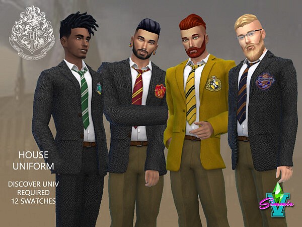 Hogwarts Uniform Outfit by SimmieV from TSR