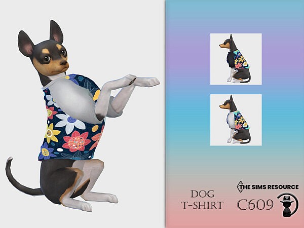 Dog T shirt C609 by turksimmer from TSR