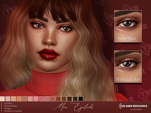 Mia Eyelids by MSQSIMS from TSR