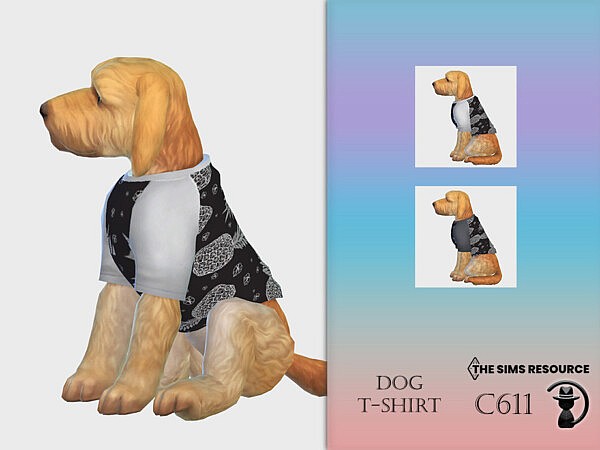 Dog T shirt C611 by turksimmer from TSR