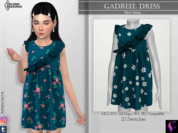 Gadreel Dress by KaTPurpura from TSR
