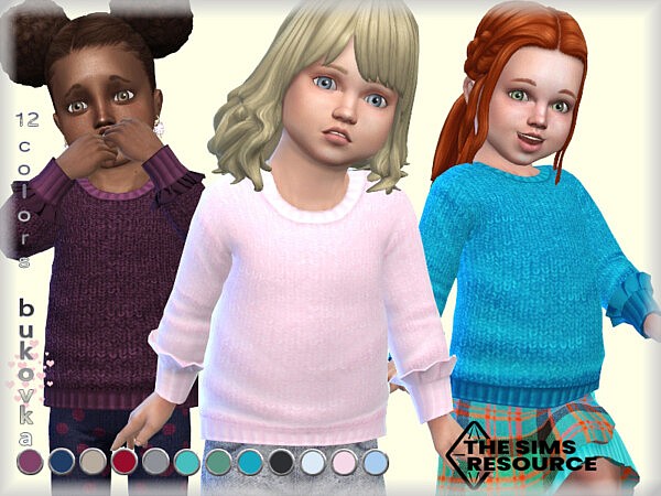 Sweater Toddler female by bukovka from TSR