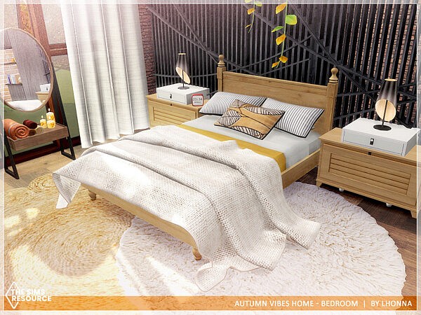 Autumn Vibes Home   Bedroom  by Lhonna from TSR
