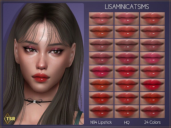 LMCS Lipstick N94 by Lisaminicatsims from TSR