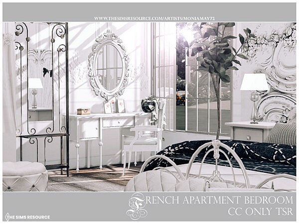 French Apartment Bedroom by Moniamay72 from TSR