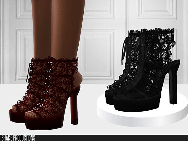 Modern Victorian Gothic Shoes 2 by ShakeProductions from TSR