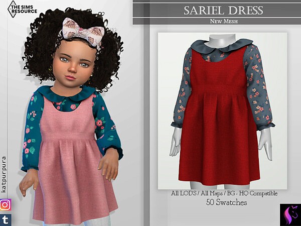 Sariel Dress by KaTPurpura from TSR