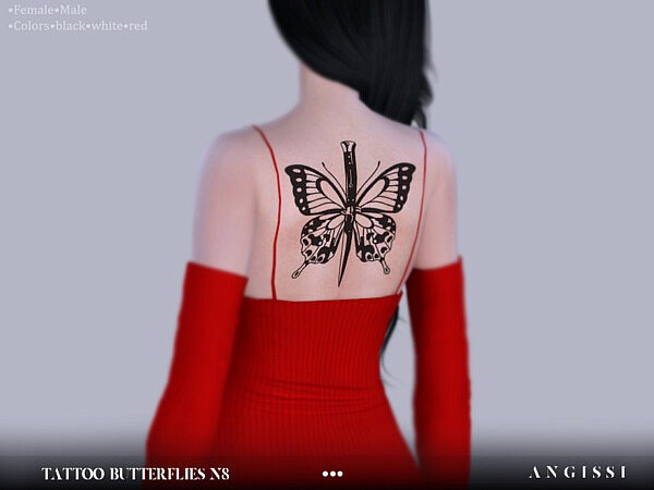 Tattoo Butterflies n8 by ANGISSI from TSR