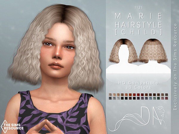 Marie Hairstyle [Child] by DarkNighTt from TSR