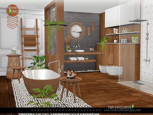 Naturalis Bathroom by SIMcredible! from TSR