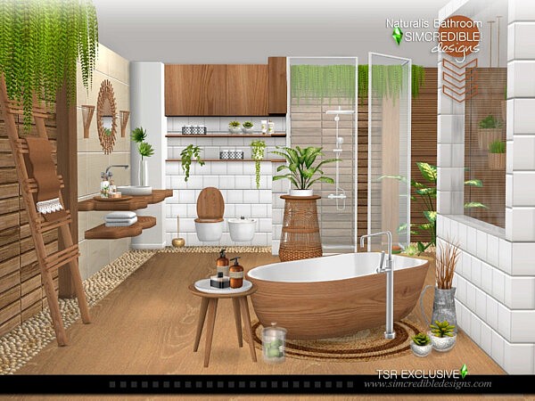 Naturalis Bathroom by SIMcredible! from TSR