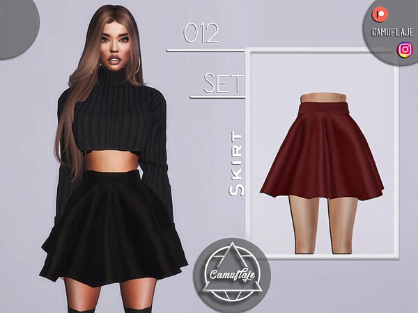 SET 012   Skirt by Camuflaje from TSR