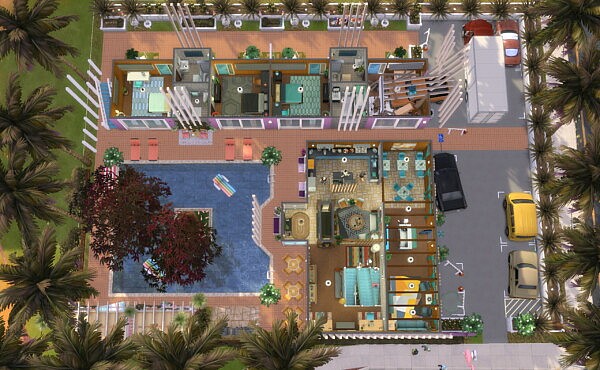 Motel Nechole   NO CC by Simooligan from Mod The Sims
