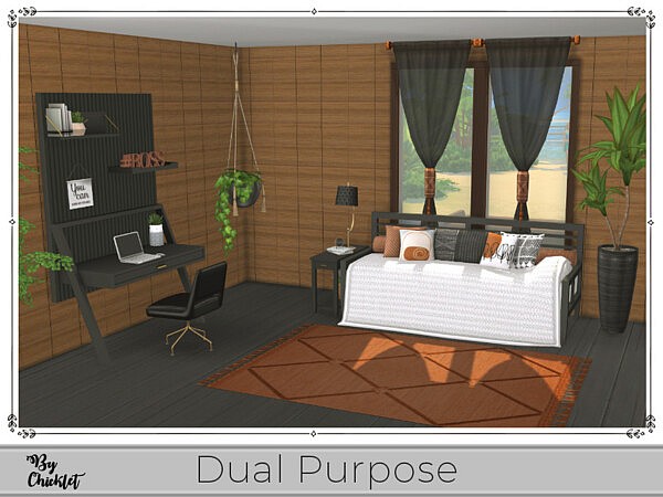 Dual Purpose Office Bedroom Combo by Chicklet from TSR