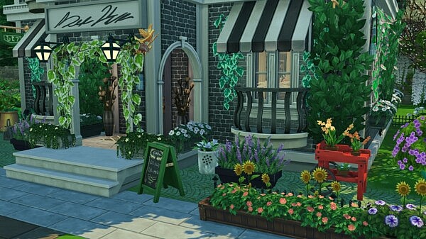 Black Baccara from Sims Artists
