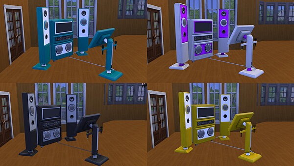 The Karaoke Explosion Machine by AdonisPluto from Mod The Sims