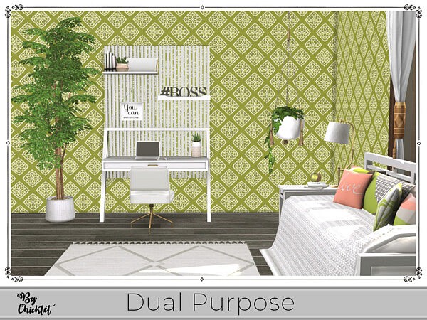 Dual Purpose Office Bedroom Combo by Chicklet from TSR