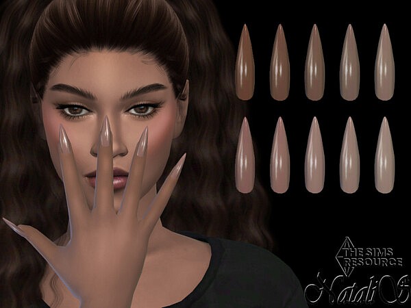 Stiletto nails by NataliS from TSR