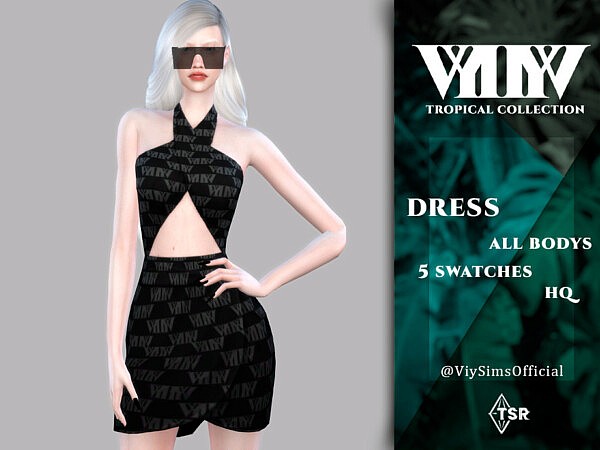 Dress   Tropical Collection by Viy Sims from TSR